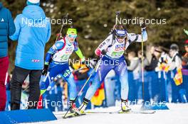 13.02.2020, Antholz, Italy (ITA): Lena Haecki (SUI) - IBU World Championships Biathlon, relay mixed, Antholz (ITA). www.nordicfocus.com. © Modica/NordicFocus. Every downloaded picture is fee-liable.