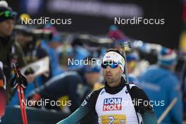13.02.2020, Antholz, Italy (ITA): Martin Fourcade (FRA) - IBU World Championships Biathlon, relay mixed, Antholz (ITA). www.nordicfocus.com. © Manzoni/NordicFocus. Every downloaded picture is fee-liable.