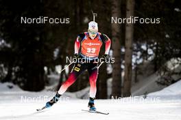 16.02.2020, Antholz, Italy (ITA): Vetle Sjaastad Christiansen (NOR) - IBU World Championships Biathlon, pursuit men, Antholz (ITA). www.nordicfocus.com. © Modica/NordicFocus. Every downloaded picture is fee-liable.