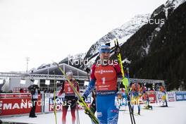 16.02.2020, Antholz, Italy (ITA): Alexander Loginov (RUS) - IBU World Championships Biathlon, pursuit men, Antholz (ITA). www.nordicfocus.com. © Manzoni/NordicFocus. Every downloaded picture is fee-liable.