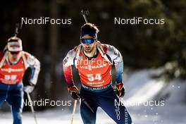 16.02.2020, Antholz, Italy (ITA): Serafin Wiestner (SUI) - IBU World Championships Biathlon, pursuit men, Antholz (ITA). www.nordicfocus.com. © Modica/NordicFocus. Every downloaded picture is fee-liable.