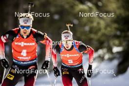 16.02.2020, Antholz, Italy (ITA): Johannes Thingnes Boe (NOR) - IBU World Championships Biathlon, pursuit men, Antholz (ITA). www.nordicfocus.com. © Modica/NordicFocus. Every downloaded picture is fee-liable.