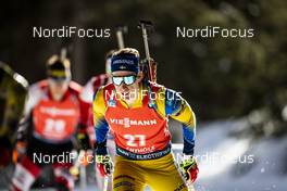 16.02.2020, Antholz, Italy (ITA): Martin Ponsiluoma (SWE) - IBU World Championships Biathlon, pursuit men, Antholz (ITA). www.nordicfocus.com. © Modica/NordicFocus. Every downloaded picture is fee-liable.