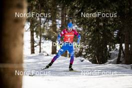 16.02.2020, Antholz, Italy (ITA): Alexander Loginov (RUS) - IBU World Championships Biathlon, pursuit men, Antholz (ITA). www.nordicfocus.com. © Modica/NordicFocus. Every downloaded picture is fee-liable.