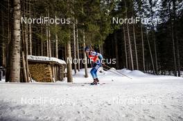 16.02.2020, Antholz, Italy (ITA): Serafin Wiestner (SUI) - IBU World Championships Biathlon, pursuit men, Antholz (ITA). www.nordicfocus.com. © Modica/NordicFocus. Every downloaded picture is fee-liable.
