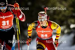 16.02.2020, Antholz, Italy (ITA): Florent Claude (BEL) - IBU World Championships Biathlon, pursuit men, Antholz (ITA). www.nordicfocus.com. © Modica/NordicFocus. Every downloaded picture is fee-liable.