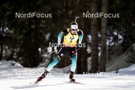 16.02.2020, Antholz, Italy (ITA): Martin Fourcade (FRA) - IBU World Championships Biathlon, pursuit men, Antholz (ITA). www.nordicfocus.com. © Modica/NordicFocus. Every downloaded picture is fee-liable.