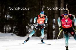 16.02.2020, Antholz, Italy (ITA): Simon Desthieux (FRA) - IBU World Championships Biathlon, pursuit men, Antholz (ITA). www.nordicfocus.com. © Modica/NordicFocus. Every downloaded picture is fee-liable.