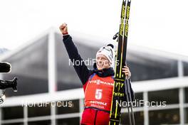 16.02.2020, Antholz, Italy (ITA): Johannes Thingnes Boe (NOR) - IBU World Championships Biathlon, pursuit men, Antholz (ITA). www.nordicfocus.com. © Modica/NordicFocus. Every downloaded picture is fee-liable.