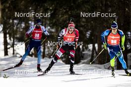 16.02.2020, Antholz, Italy (ITA): Simon Eder (AUT) - IBU World Championships Biathlon, pursuit men, Antholz (ITA). www.nordicfocus.com. © Modica/NordicFocus. Every downloaded picture is fee-liable.