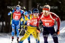 16.02.2020, Antholz, Italy (ITA): Jesper Nelin (SWE) - IBU World Championships Biathlon, pursuit men, Antholz (ITA). www.nordicfocus.com. © Modica/NordicFocus. Every downloaded picture is fee-liable.
