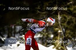 16.02.2020, Antholz, Italy (ITA): Emma Lunder (CAN) - IBU World Championships Biathlon, pursuit women, Antholz (ITA). www.nordicfocus.com. © Modica/NordicFocus. Every downloaded picture is fee-liable.
