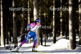 16.02.2020, Antholz, Italy (ITA): Ekaterina Yurlova-Percht (RUS) - IBU World Championships Biathlon, pursuit women, Antholz (ITA). www.nordicfocus.com. © Modica/NordicFocus. Every downloaded picture is fee-liable.