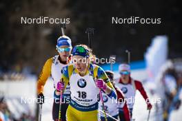 16.02.2020, Antholz, Italy (ITA): Hanna Oeberg (SWE) - IBU World Championships Biathlon, pursuit women, Antholz (ITA). www.nordicfocus.com. © Manzoni/NordicFocus. Every downloaded picture is fee-liable.