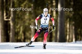 16.02.2020, Antholz, Italy (ITA): Marte Olsbu Roeiseland (NOR) - IBU World Championships Biathlon, pursuit women, Antholz (ITA). www.nordicfocus.com. © Modica/NordicFocus. Every downloaded picture is fee-liable.