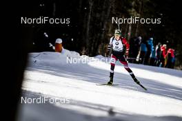 16.02.2020, Antholz, Italy (ITA): Lisa Theresa Hauser (AUT) - IBU World Championships Biathlon, pursuit women, Antholz (ITA). www.nordicfocus.com. © Modica/NordicFocus. Every downloaded picture is fee-liable.