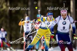 16.02.2020, Antholz, Italy (ITA): Elvira Oeberg (SWE) - IBU World Championships Biathlon, pursuit women, Antholz (ITA). www.nordicfocus.com. © Modica/NordicFocus. Every downloaded picture is fee-liable.