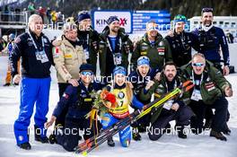 16.02.2020, Antholz, Italy (ITA): Dorothea Wierer (ITA) - IBU World Championships Biathlon, pursuit women, Antholz (ITA). www.nordicfocus.com. © Modica/NordicFocus. Every downloaded picture is fee-liable.
