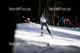 16.02.2020, Antholz, Italy (ITA): Susan Dunklee (USA) - IBU World Championships Biathlon, pursuit women, Antholz (ITA). www.nordicfocus.com. © Modica/NordicFocus. Every downloaded picture is fee-liable.