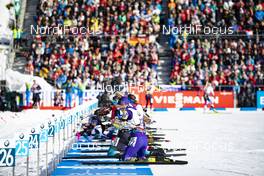 16.02.2020, Antholz, Italy (ITA): Yuliia Dzhima (UKR) - IBU World Championships Biathlon, pursuit women, Antholz (ITA). www.nordicfocus.com. © Manzoni/NordicFocus. Every downloaded picture is fee-liable.