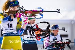 16.02.2020, Antholz, Italy (ITA): Lisa Theresa Hauser (AUT) - IBU World Championships Biathlon, pursuit women, Antholz (ITA). www.nordicfocus.com. © Manzoni/NordicFocus. Every downloaded picture is fee-liable.