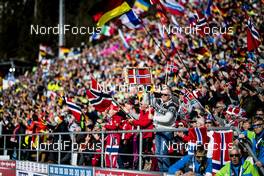 16.02.2020, Antholz, Italy (ITA): Spectators   - IBU World Championships Biathlon, pursuit women, Antholz (ITA). www.nordicfocus.com. © Modica/NordicFocus. Every downloaded picture is fee-liable.