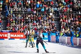 16.02.2020, Antholz, Italy (ITA): Anais Bescond (FRA) - IBU World Championships Biathlon, pursuit women, Antholz (ITA). www.nordicfocus.com. © Manzoni/NordicFocus. Every downloaded picture is fee-liable.