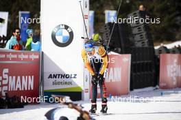 16.02.2020, Antholz, Italy (ITA): Vanessa Hinz (GER) - IBU World Championships Biathlon, pursuit women, Antholz (ITA). www.nordicfocus.com. © Manzoni/NordicFocus. Every downloaded picture is fee-liable.