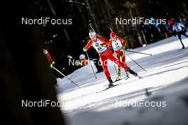 16.02.2020, Antholz, Italy (ITA): Nadia Moser (CAN) - IBU World Championships Biathlon, pursuit women, Antholz (ITA). www.nordicfocus.com. © Modica/NordicFocus. Every downloaded picture is fee-liable.