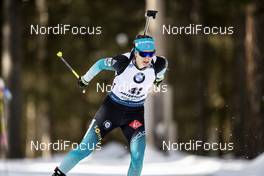 16.02.2020, Antholz, Italy (ITA): Julia Simon (FRA) - IBU World Championships Biathlon, pursuit women, Antholz (ITA). www.nordicfocus.com. © Modica/NordicFocus. Every downloaded picture is fee-liable.