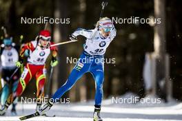 16.02.2020, Antholz, Italy (ITA): Kaisa Makarainen (FIN) - IBU World Championships Biathlon, pursuit women, Antholz (ITA). www.nordicfocus.com. © Modica/NordicFocus. Every downloaded picture is fee-liable.