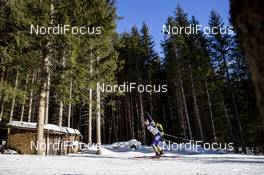 22.02.2020, Antholz, Italy (ITA): Ruslan Tkalenko (UKR) - IBU World Championships Biathlon, relay men, Antholz (ITA). www.nordicfocus.com. © Modica/NordicFocus. Every downloaded picture is fee-liable.