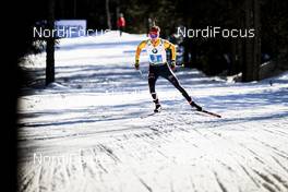 22.02.2020, Antholz, Italy (ITA): Benedikt Doll (GER) - IBU World Championships Biathlon, relay men, Antholz (ITA). www.nordicfocus.com. © Modica/NordicFocus. Every downloaded picture is fee-liable.