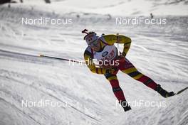 22.02.2020, Antholz, Italy (ITA): Florent Claude (BEL) - IBU world championships biathlon, relay men, Antholz (ITA). www.nordicfocus.com. © Manzoni/NordicFocus. Every downloaded picture is fee-liable.