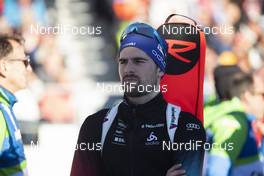 22.02.2020, Antholz, Italy (ITA): Mario Dolder (SUI) - IBU world championships biathlon, relay men, Antholz (ITA). www.nordicfocus.com. © Manzoni/NordicFocus. Every downloaded picture is fee-liable.