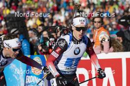 22.02.2020, Antholz, Italy (ITA): Tarjei Boe (NOR), Johannes Thingnes Boe (NOR), (l-r) - IBU world championships biathlon, relay men, Antholz (ITA). www.nordicfocus.com. © Manzoni/NordicFocus. Every downloaded picture is fee-liable.