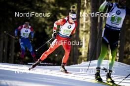 22.02.2020, Antholz, Italy (ITA): Scott Gow (CAN) - IBU World Championships Biathlon, relay men, Antholz (ITA). www.nordicfocus.com. © Modica/NordicFocus. Every downloaded picture is fee-liable.