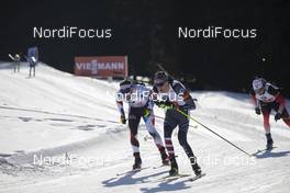 22.02.2020, Antholz, Italy (ITA): Michal Slesingr (CZE), Leif Nordgren (USA), Vetle Sjaastad Christiansen (NOR), (l-r) - IBU world championships biathlon, relay men, Antholz (ITA). www.nordicfocus.com. © Manzoni/NordicFocus. Every downloaded picture is fee-liable.