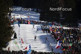22.02.2020, Antholz, Italy (ITA): Event Feature: undefined athletes compete on Huber Alm - IBU world championships biathlon, relay men, Antholz (ITA). www.nordicfocus.com. © Manzoni/NordicFocus. Every downloaded picture is fee-liable.
