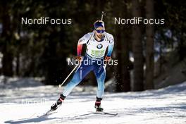 22.02.2020, Antholz, Italy (ITA): Serafin Wiestner (SUI) - IBU World Championships Biathlon, relay men, Antholz (ITA). www.nordicfocus.com. © Modica/NordicFocus. Every downloaded picture is fee-liable.