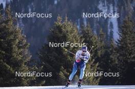 22.02.2020, Antholz, Italy (ITA): Serafin Wiestner (SUI) - IBU world championships biathlon, relay men, Antholz (ITA). www.nordicfocus.com. © Manzoni/NordicFocus. Every downloaded picture is fee-liable.