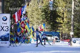 22.02.2020, Antholz, Italy (ITA): Sean Doherty (USA) - IBU world championships biathlon, relay men, Antholz (ITA). www.nordicfocus.com. © Manzoni/NordicFocus. Every downloaded picture is fee-liable.