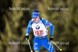 22.02.2020, Antholz, Italy (ITA): Lukas Hofer (ITA) - IBU World Championships Biathlon, relay men, Antholz (ITA). www.nordicfocus.com. © Modica/NordicFocus. Every downloaded picture is fee-liable.