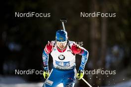 22.02.2020, Antholz, Italy (ITA): Alexander Loginov (RUS) - IBU World Championships Biathlon, relay men, Antholz (ITA). www.nordicfocus.com. © Modica/NordicFocus. Every downloaded picture is fee-liable.