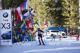 22.02.2020, Antholz, Italy (ITA): Simon Eder (AUT) - IBU world championships biathlon, relay men, Antholz (ITA). www.nordicfocus.com. © Manzoni/NordicFocus. Every downloaded picture is fee-liable.