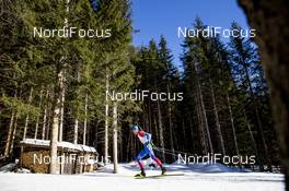 22.02.2020, Antholz, Italy (ITA): Nikita Porshnev (RUS) - IBU World Championships Biathlon, relay men, Antholz (ITA). www.nordicfocus.com. © Modica/NordicFocus. Every downloaded picture is fee-liable.