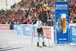 22.02.2020, Antholz, Italy (ITA): Quentin Fillon Maillet (FRA) - IBU world championships biathlon, relay men, Antholz (ITA). www.nordicfocus.com. © Manzoni/NordicFocus. Every downloaded picture is fee-liable.