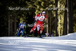 22.02.2020, Antholz, Italy (ITA): Jules Burnotte (CAN) - IBU World Championships Biathlon, relay men, Antholz (ITA). www.nordicfocus.com. © Modica/NordicFocus. Every downloaded picture is fee-liable.
