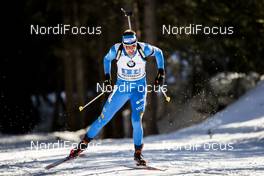 22.02.2020, Antholz, Italy (ITA): Dominik Windisch (ITA) - IBU World Championships Biathlon, relay men, Antholz (ITA). www.nordicfocus.com. © Modica/NordicFocus. Every downloaded picture is fee-liable.