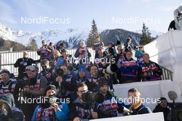 22.02.2020, Antholz, Italy (ITA): Event Feature: the hard working photographers - IBU world championships biathlon, relay men, Antholz (ITA). www.nordicfocus.com. © Manzoni/NordicFocus. Every downloaded picture is fee-liable.